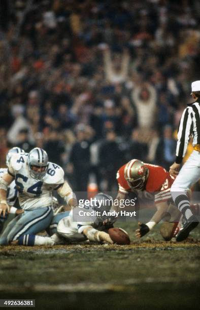 San Francisco 49ers Jim Stuckey in action, making fumble recovery vs  News Photo - Getty Images