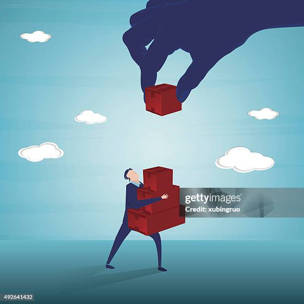 pressure - workplace bullying stock illustrations