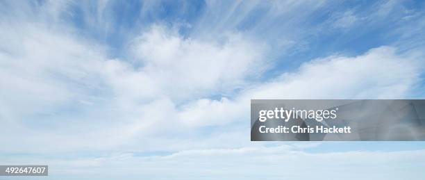 cloudscape, massachusetts, usa - cirrus stock pictures, royalty-free photos & images