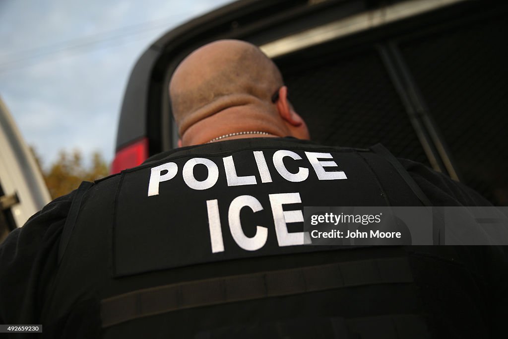 ICE Agents Detain Suspected Undocumented Immigrants In Raids
