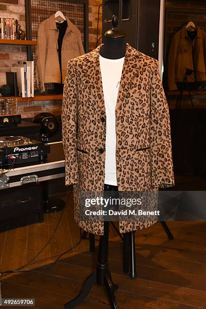 General view of atmopshere at a preview of the Nick Grimshaw x TOPMAN collection at TopShop on October 14, 2015 in London, England.