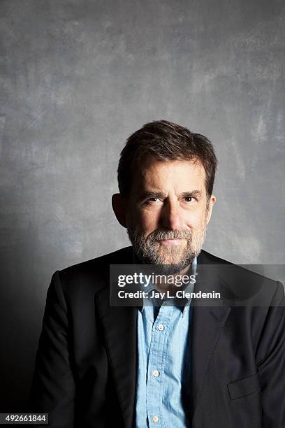 Director Nanni Moretti from the film "Mia Madre" is photographed for Los Angeles Times on September 25, 2015 in Toronto, Ontario. PUBLISHED IMAGE....