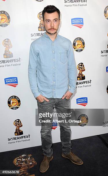 Actor Gorkem Mertsoz arrives for the Screamfest Horror Film Festival - Opening Night Screening Of "Tales Of Halloween" held at TCL Chinese 6 Theatres...