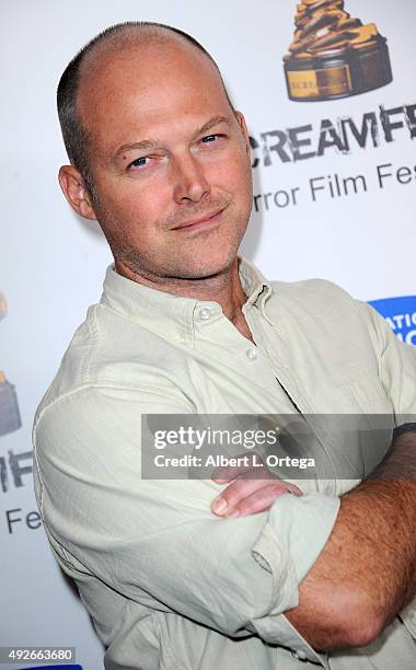 Actor Sean Patrick Murphy arrives for the Screamfest Horror Film Festival - Opening Night Screening Of "Tales Of Halloween" held at TCL Chinese 6...