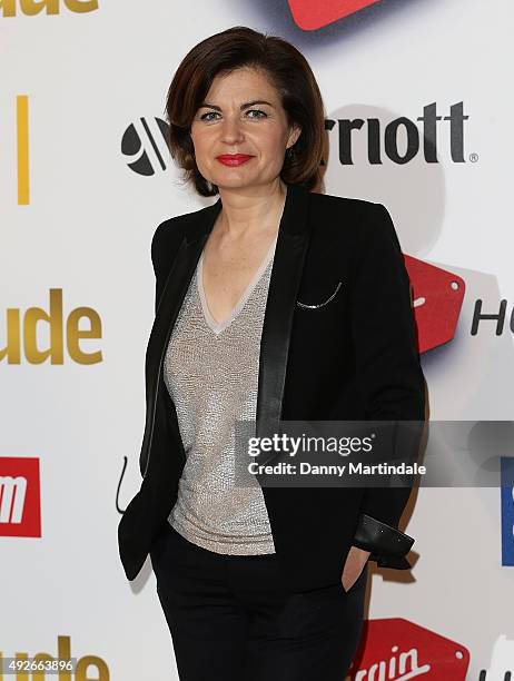 Jane Hill attends the Attitude Magazine Awards at Banqueting House on October 14, 2015 in London, England.