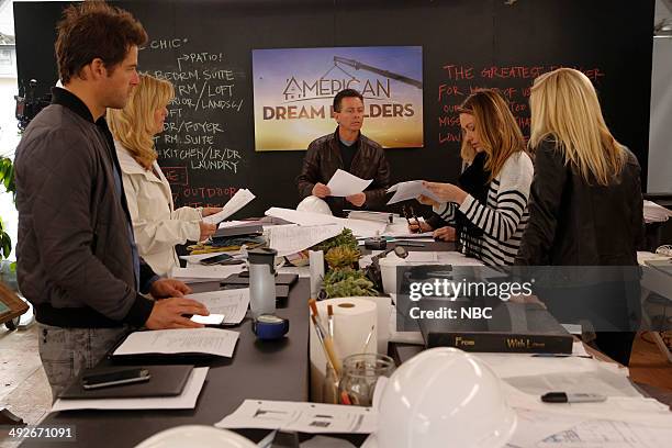 Season 1 Finale" Episode 110 -- Pictured: Darren Moore, Nancy Hadley, Jay Riordan, Erinn Valencich --