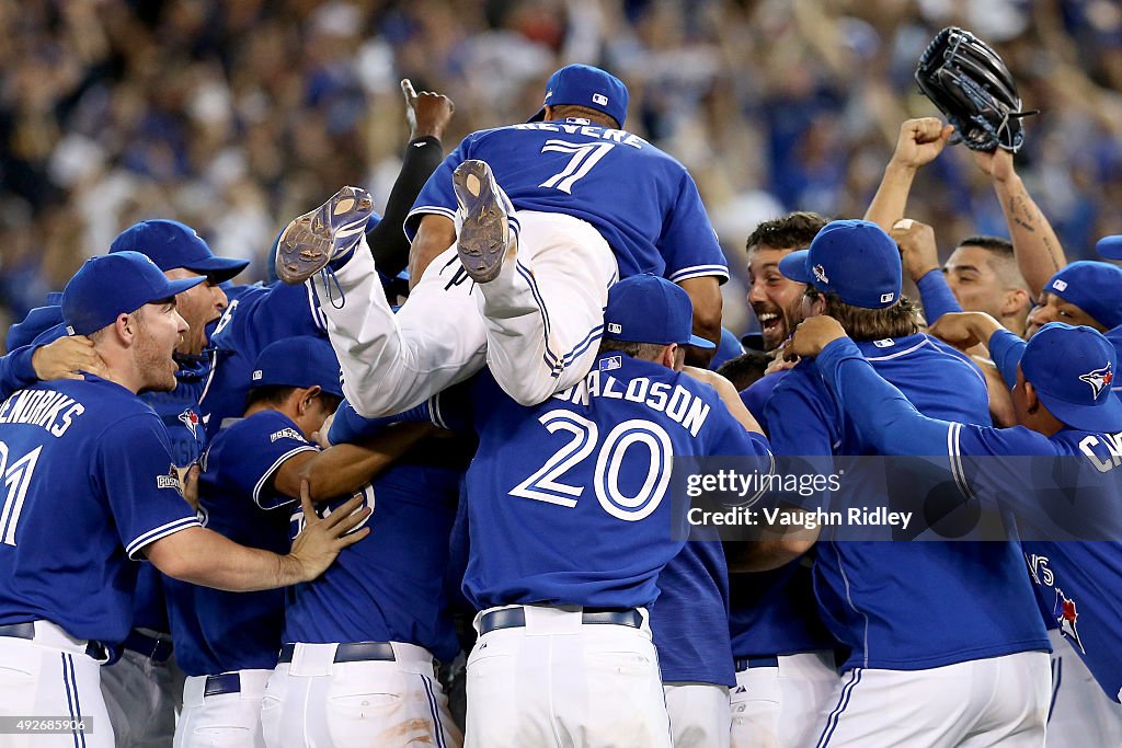 Division Series - Texas Rangers v Toronto Blue Jays - Game Five