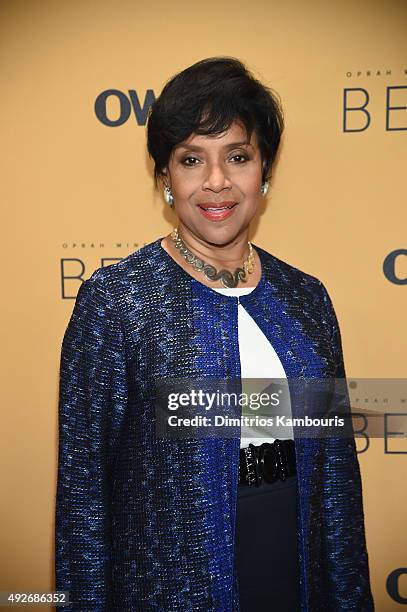 Actress Phylicia Rashad attends the "Belief" New York premiere at TheTimesCenter on October 14, 2015 in New York City.