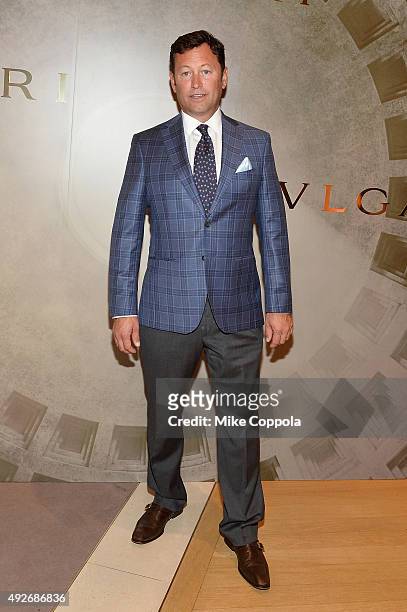 Joel Groethe attends the BVLGARI & ROME: Eternal Inspiration Opening Night on October 14, 2015 in New York City.