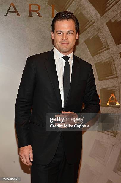 President, Bulgari North America Daniel Paltridge attends the BVLGARI & ROME: Eternal Inspiration Opening Night on October 14, 2015 in New York City.