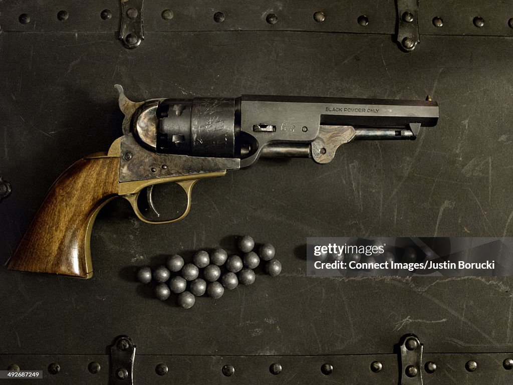 Handgun and bullets