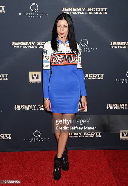 Actress Liberty Ross arrives at the Premiere Of The Vladar Company's 'Jeremy Scott: The People's Designer' at TCL Chinese 6 Theatres on September 8,...