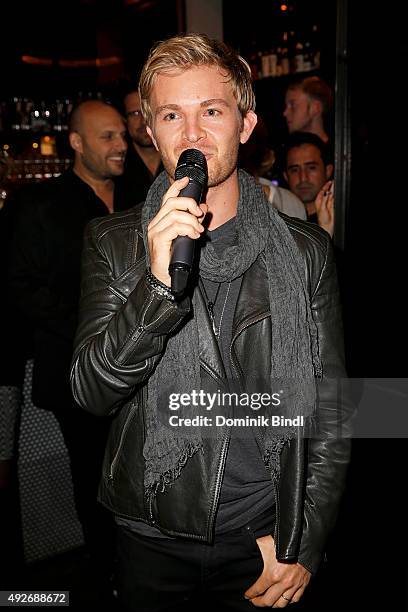 Nico Rosberg attends the Thomas Sabo grand flagship store opening on October 14, 2015 in Munich, Germany.