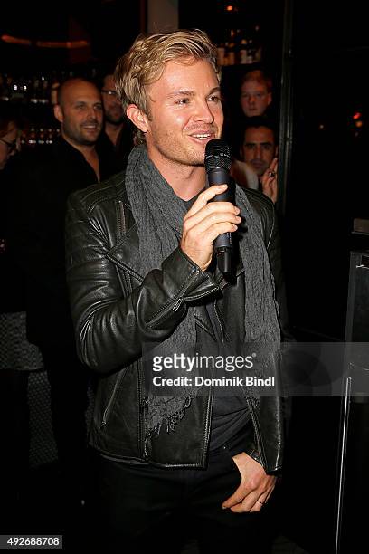 Nico Rosberg attends the Thomas Sabo grand flagship store opening on October 14, 2015 in Munich, Germany.