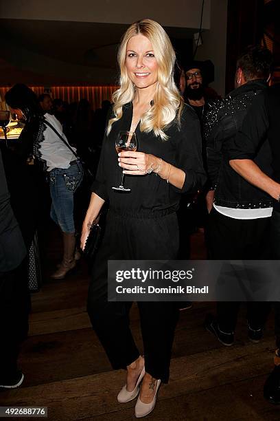 Tina Kaiser attends the Thomas Sabo grand flagship store opening on October 14, 2015 in Munich, Germany.