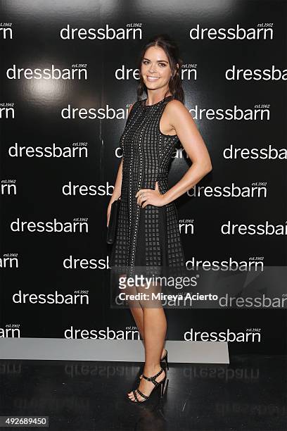 Author Katie Lee attends the Dressbarn Fall 2015 Campaign Launch at Spring Studios on October 14, 2015 in New York City.