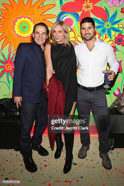 Couri Hay, Sonja Morgan and Victor Banker attend Sir Ivan's Kick Off of Transgender Awareness Campaign with a special screening of a new documentary...