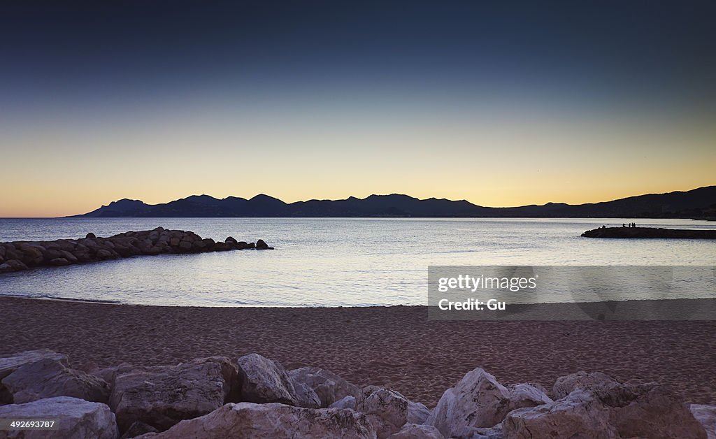 Tranquil scene, French Riviera, Cannes, France