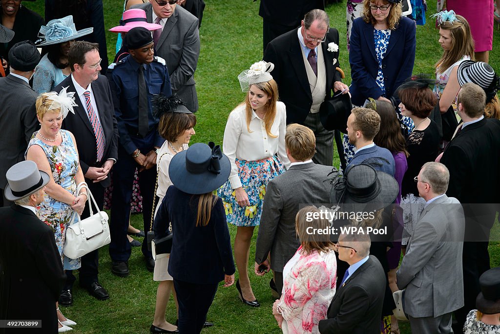 Queen Elizabeth II Hosts Garden Party At Buckingham Palace