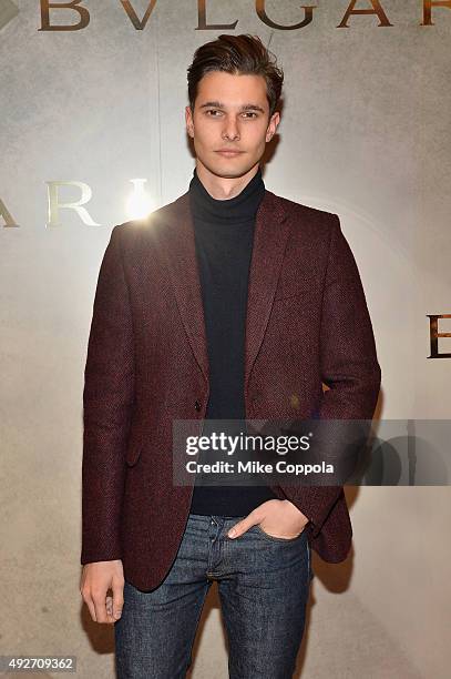 Dorian Grinspan attends the BVLGARI & ROME: Eternal Inspiration Opening Night on October 14, 2015 in New York City.
