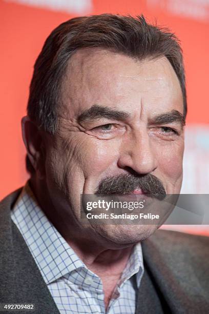 Tom Selleck attends "Jess Stone: Lost In Paradise" New York Premiere at Roxy Hotel on October 14, 2015 in New York City.