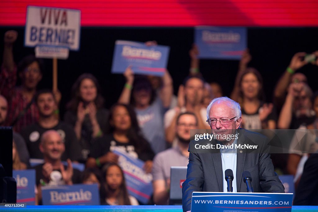 Bernie Sanders Hosts LA Fundraising Reception