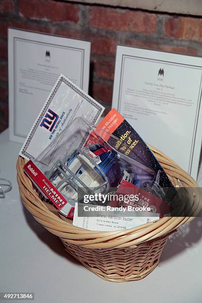 Atmosphere at the 2015 Mercado Global Fashion Forward Gala at The Bowery Hotel on October 14, 2015 in New York City.