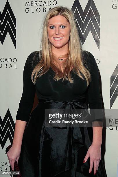 Kathryn Kerns attends the 2015 Mercado Global Fashion Forward Gala at The Bowery Hotel on October 14, 2015 in New York City.
