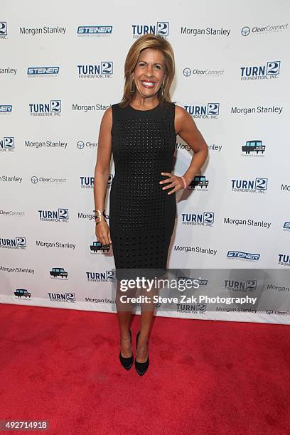 Hoda Kotb attends 19th Annual Turn 2 Foundation Dinner at Cipriani Wall Street on October 14, 2015 in New York City.