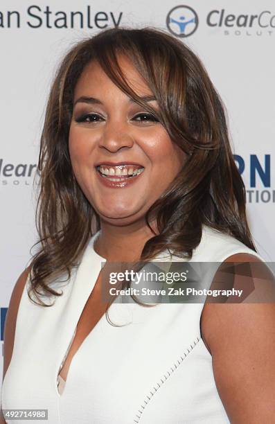 Sharlee Jeter attends 19th Annual Turn 2 Foundation Dinner at Cipriani Wall Street on October 14, 2015 in New York City.