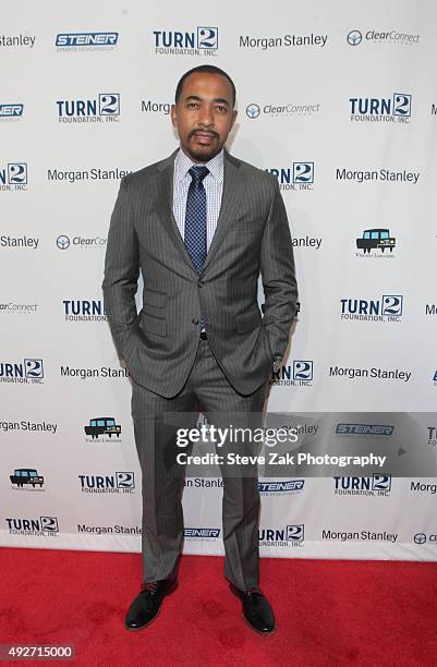 Dr. Sampson Davis attends 19th Annual Turn 2 Foundation Dinner at Cipriani Wall Street on October 14, 2015 in New York City.