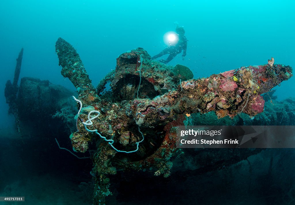 Diver and Mavis Seaplane.