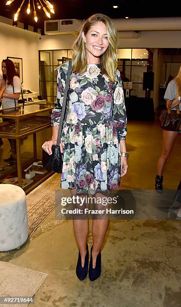 Actress Rebecca Gayheart attends the Anine Bing Celebrates Los Angeles Flagship Opening at Anine Bing Boutique on October 14, 2015 in Los Angeles,...