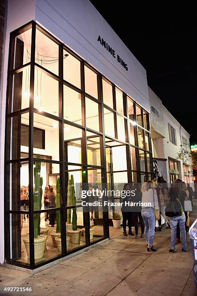 Atmosphere at the Anine Bing Celebrates Los Angeles Flagship Opening at Anine Bing Boutique on October 14, 2015 in Los Angeles, California.