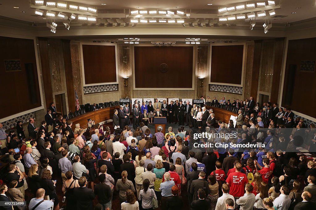 Climate Change Legislative Groups Hold Climate Change Action Rally