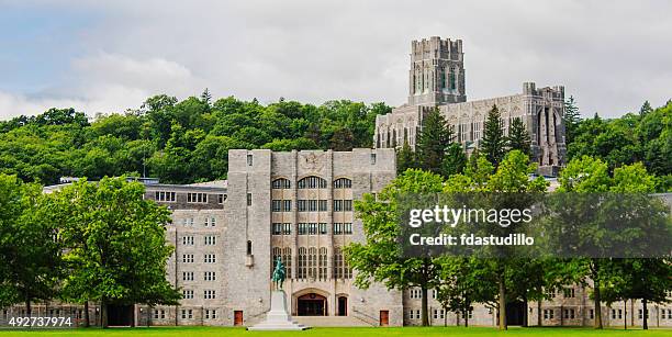 hudson vale, ny-west point - academia militar de west point imagens e fotografias de stock