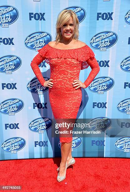 Personality Mary Murphy attends Fox's "American Idol" XIII Finale at Nokia Theatre L.A. Live on May 21, 2014 in Los Angeles, California.