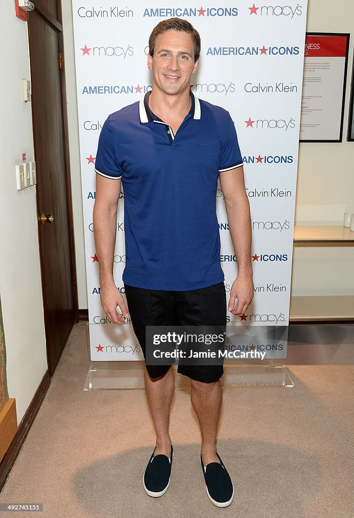 Ryan Lochte And Ireland Basinger Baldwin Celebrate American Icons At Macy's Herald Square