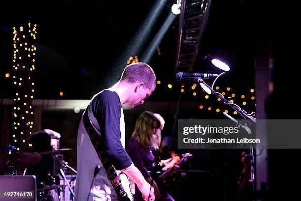 Wolf Alice performs at the Flaunt Magazine And AG Celebrate The LA launch Of The CALIFUK Issue At The Hollywood Roosevelt at Hollywood Roosevelt...