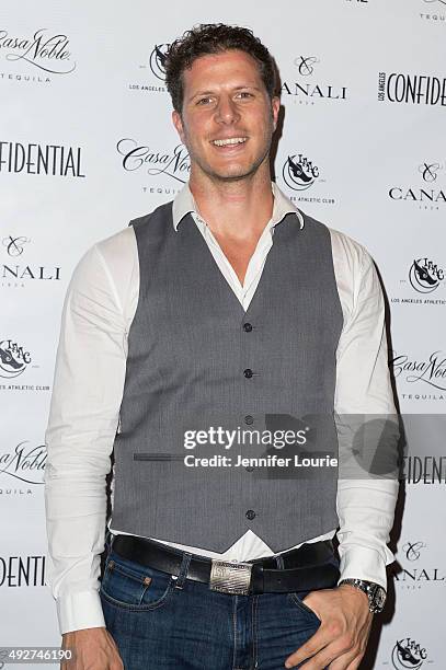 Bradley Kohn attends the Los Angeles Confidential Magazine's Men's Issue Event at The Los Angeles Athletic Club on October 14, 2015 in Los Angeles,...
