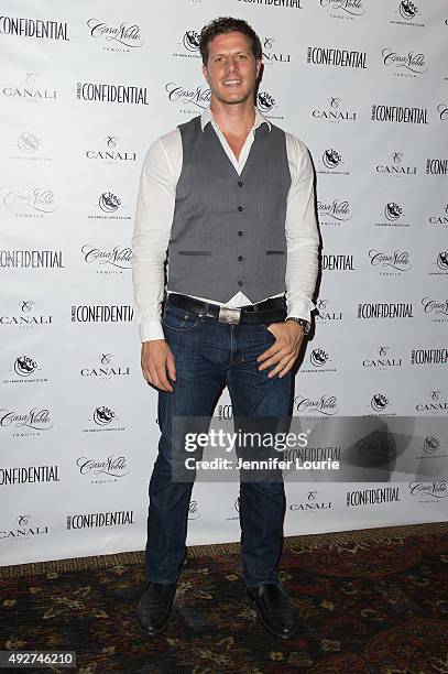 Bradley Kohn attends the Los Angeles Confidential Magazine's Men's Issue Event at The Los Angeles Athletic Club on October 14, 2015 in Los Angeles,...