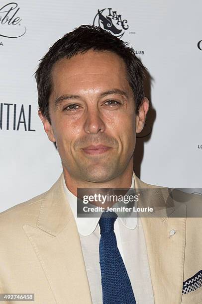 Producer Jonas Bell Pasht attends the Los Angeles Confidential Magazine's Men's Issue Event at The Los Angeles Athletic Club on October 14, 2015 in...