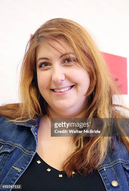 Ashlie Atkinson attends the photo call for the cast of the of New Group World Premiere production of the Mark Gerrard play 'Steve' at the New 42nd...