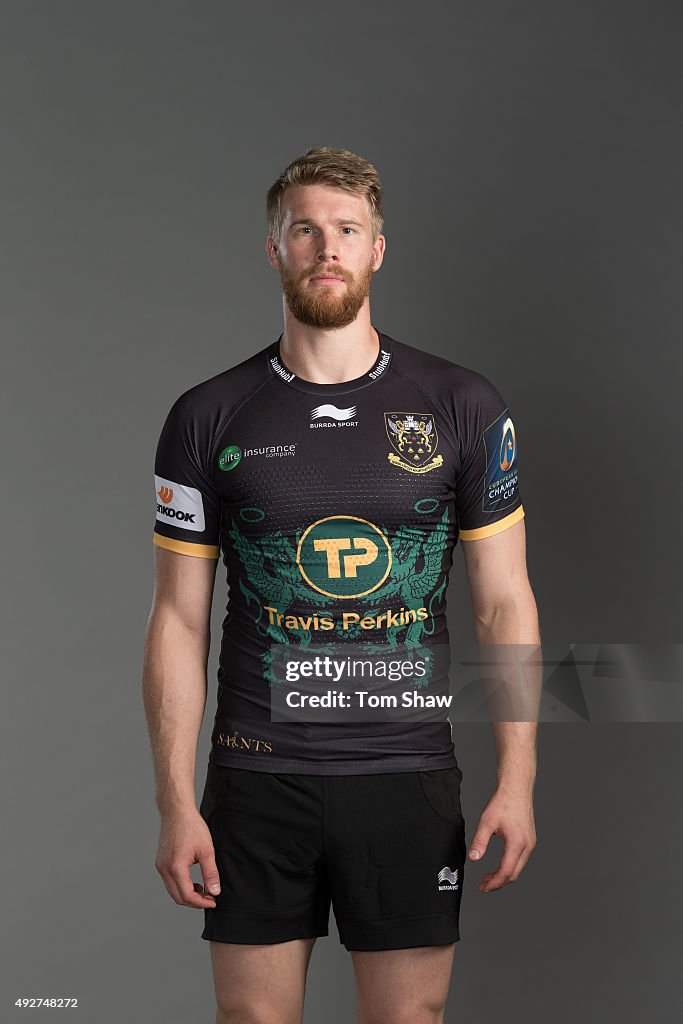 James Craig Rugby James Craig of Northampton poses for a picture during the Northampton ...