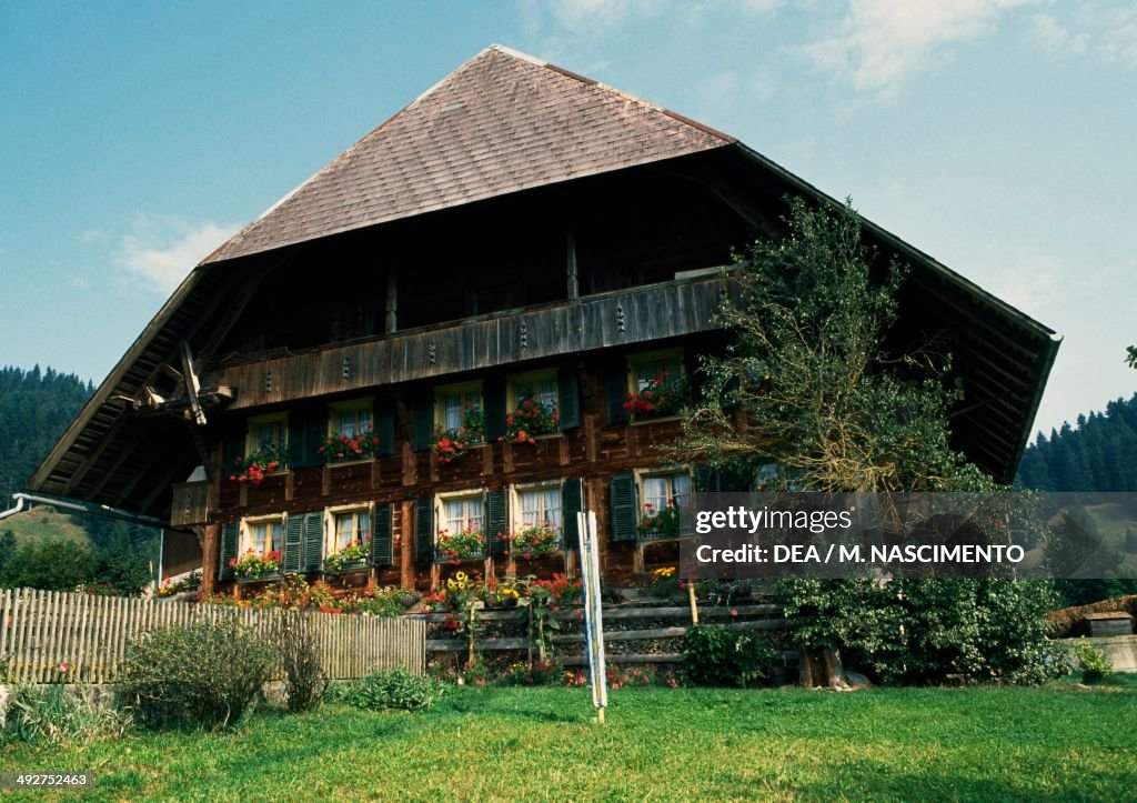 Typical house in Fankhaus...