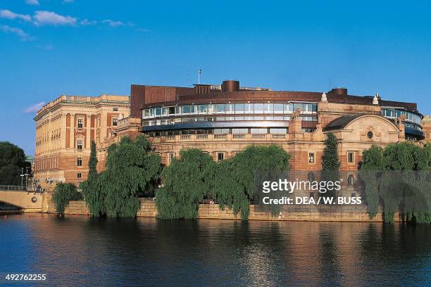 Parliament House , seat of the Swedish Parliament, 20th century, Stockholm, Sweden.