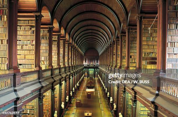 Library of Trinity College, Dublin, Ireland.