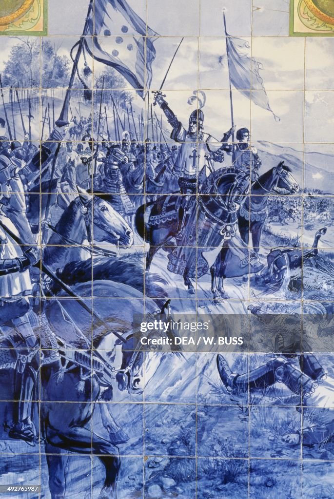 The Battle of Bucaco in 1810...