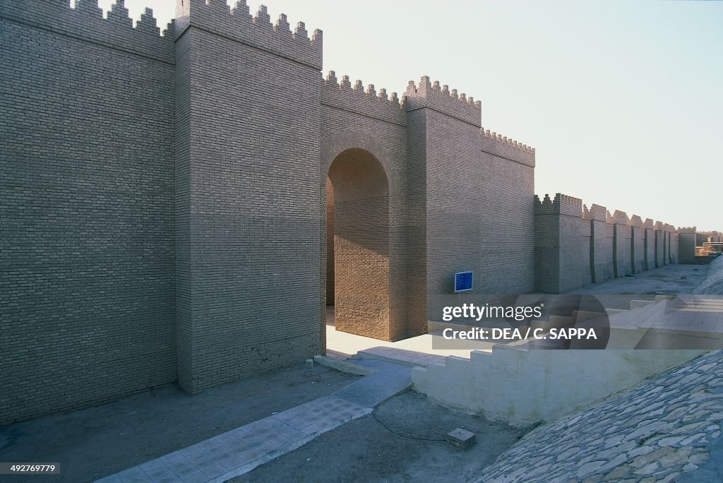 Gateway to the South Palace of Nebuchadnezzar II...
