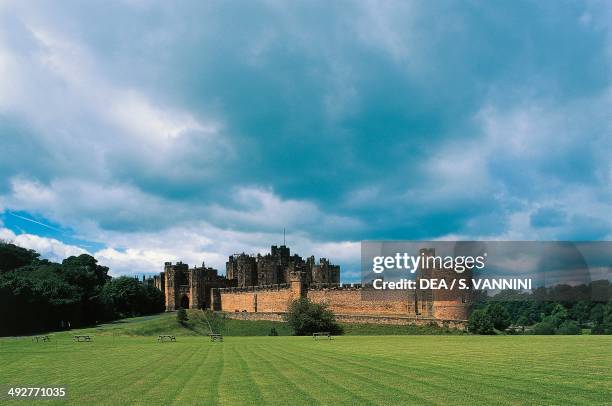 Alnwick castle, England, United Kingdom.